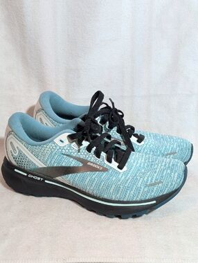 Brooks Ghost Women’s Running Shoes - Teal and Black